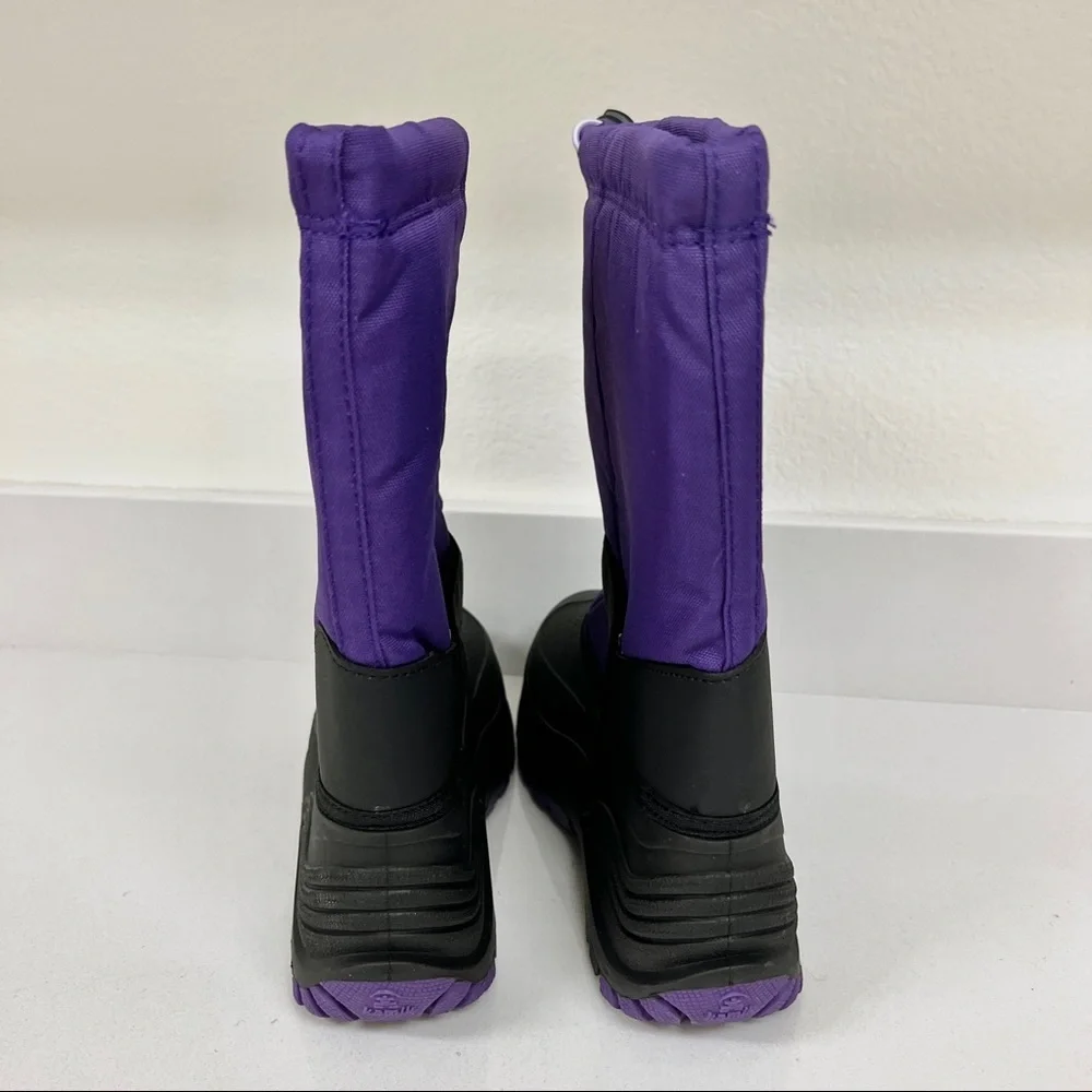 Kamik Rocket Pac Insulated Waterproof Violet Purple Girls Snow Boots NWOB Size 7